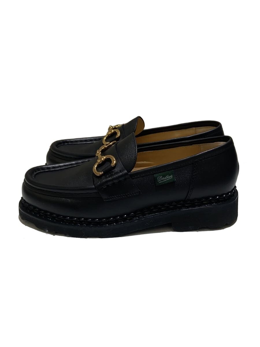 【中古】Paraboot◆ローファー/--/BLK/レザー/400152【シューズ】