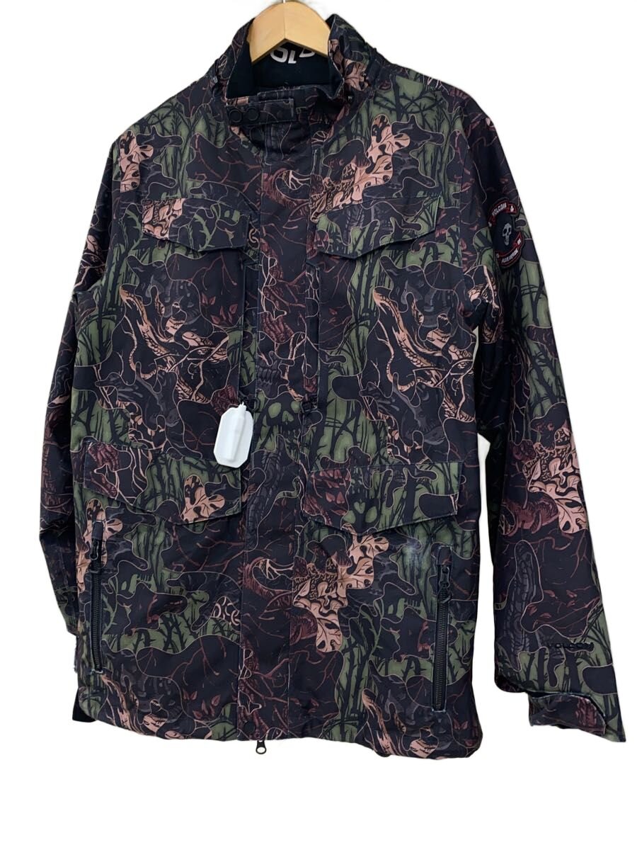 【中古】VOLCOM◆ウェアー/ジャケット/S/V.CO 19 JACKET/マルチカラー/擦れ/【スポーツ】