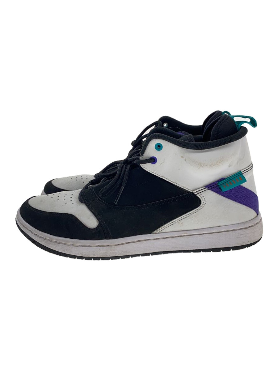 【中古】NIKE◆AIR JORDAN FADE AWAY_エアージョーダン フェードアウェイ/28cm/BLK/汚れ剥が【シューズ】