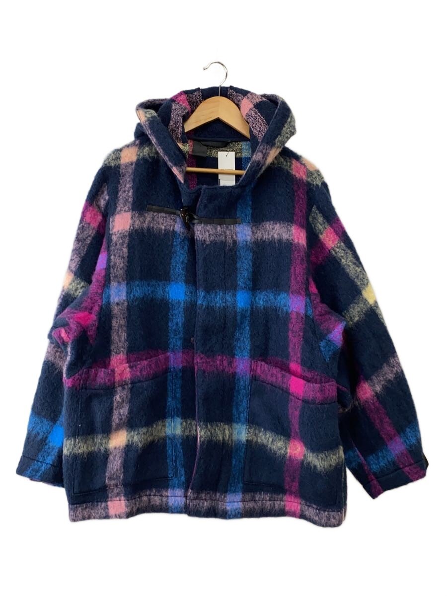 N.HOOLYWOOD◆24AW/COMPILE/DUFFLE COAT/ダッフルコート/38//NVY/チェック/2242-c007-009//