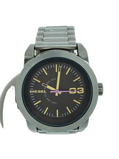 【中古】DIESEL◆クォーツ腕時計/アナログ/ステンレス/BRW/SLV/DZ-5279【服飾雑貨他】 【中古】DIESEL◆クォーツ腕時計/アナログ/ステンレス/BRW/SLV/DZ-5279【服飾雑貨他】