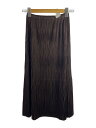 【中古】PLEATS PLEASE ISSEY MIYAKE◆スカート/5/ポリエステル/BRW/PP81-JG693【レディースウェア】(4)