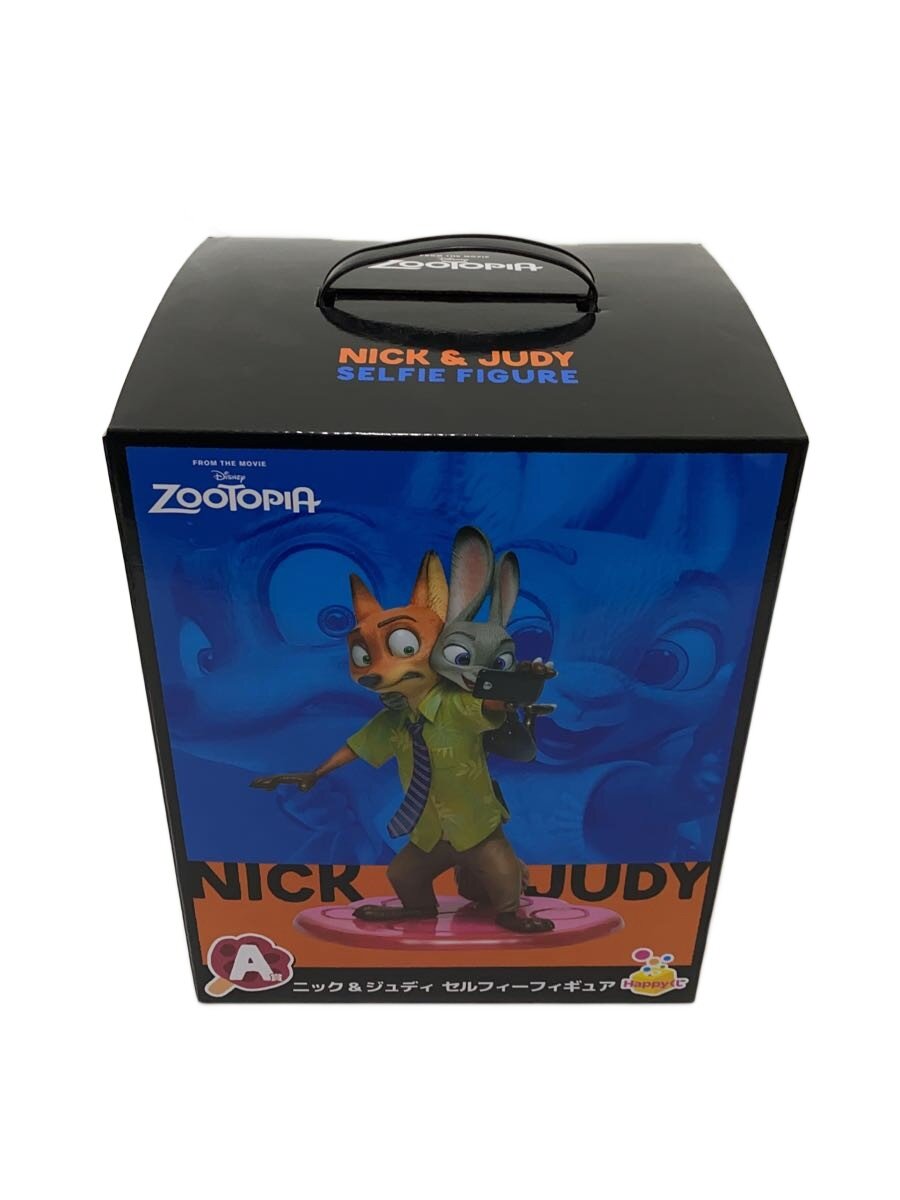 【中古】SUNNY SIDE UP/フィギュア/ZOOTOPIA/NICK&JUDY SELFIE FIGURE/A賞【ホビー】