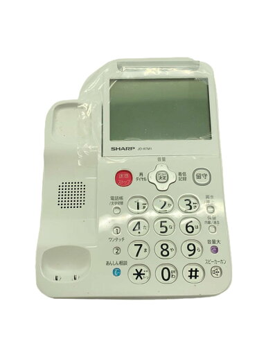 【中古】SHARP◆電話機 JD-ATM1C/使用感考慮【家電・ビジュアル・オーディオ】 【中古】SHARP◆電話機 JD-ATM1C/使用感考慮【家電・ビジュアル・オーディオ】