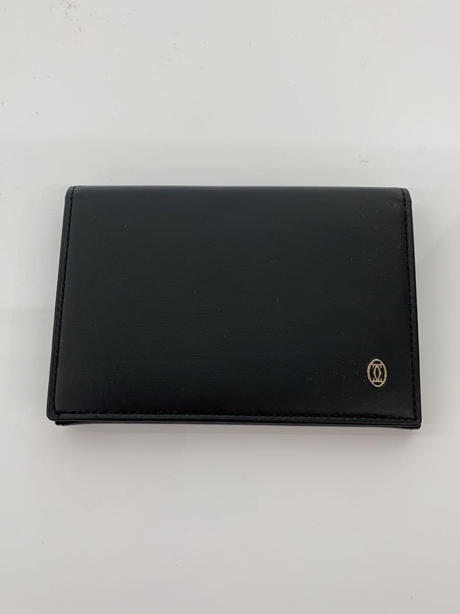 【中古】Cartier◆カードケース/--/BLK/