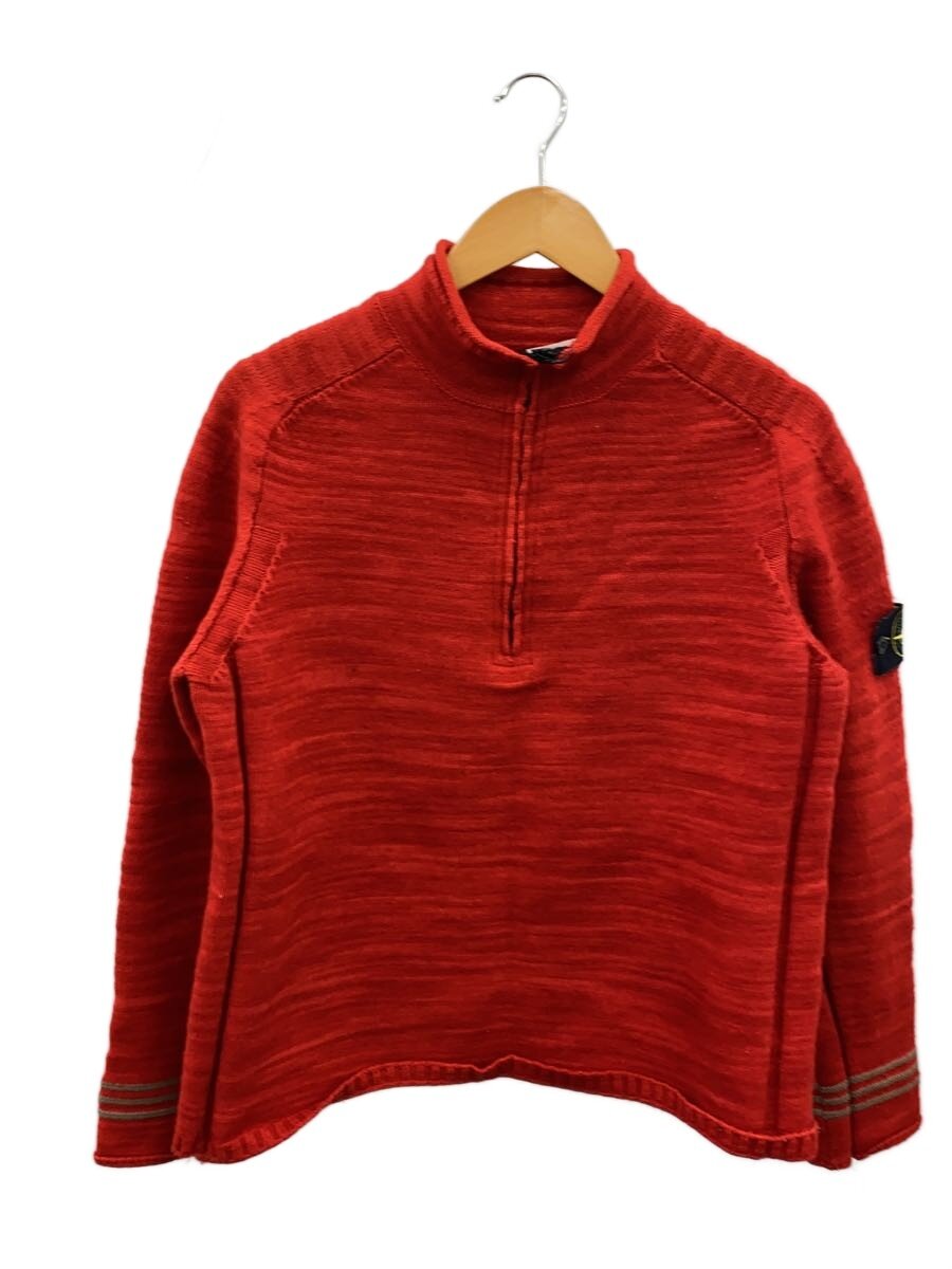 Other - 【中古】STONE ISLAND◆ニット・セーター(薄手)/L/ウール/RED/無地/39155096/1699//【メンズウェア】