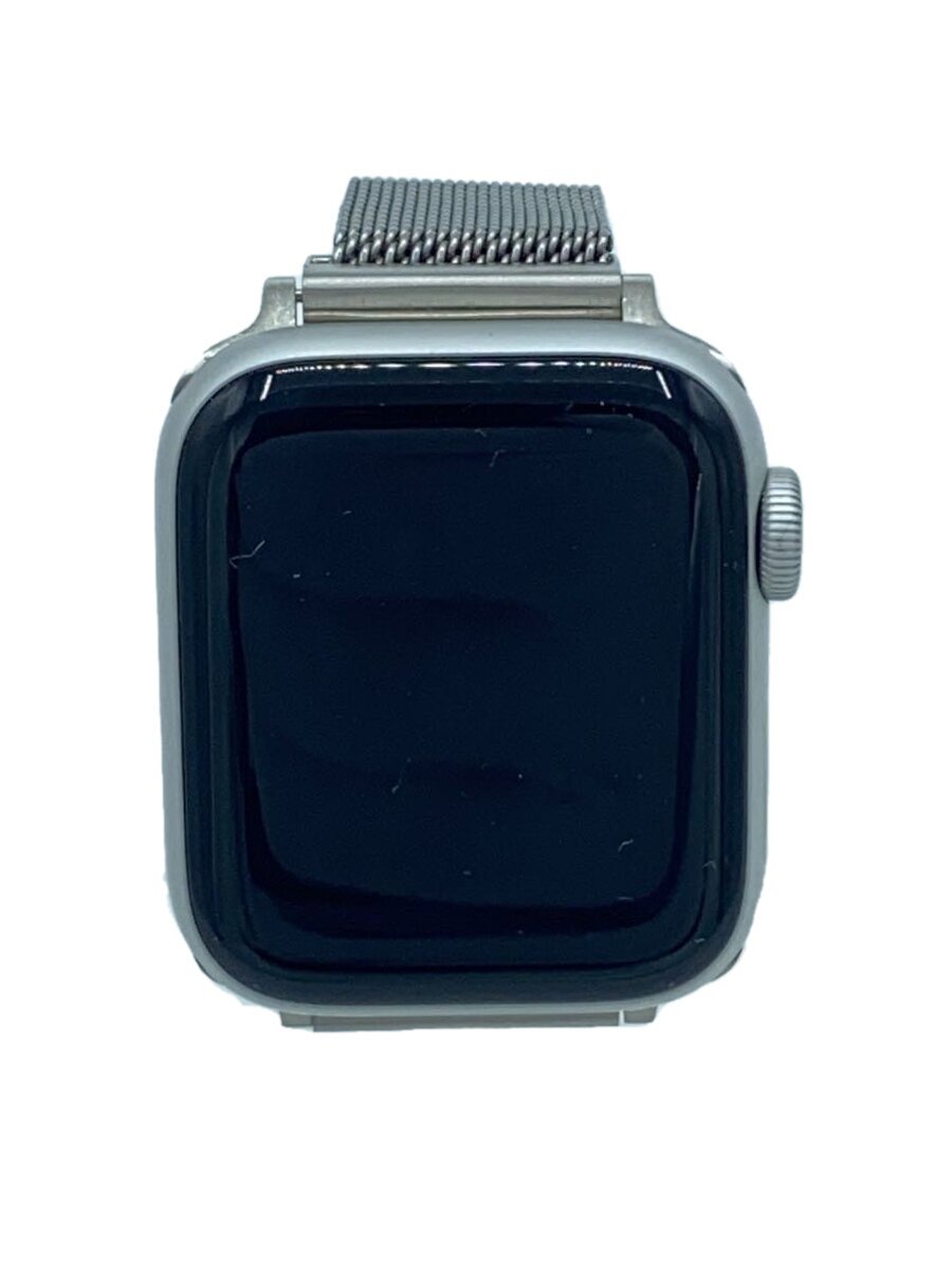 【中古】Apple◆Apple Watch SE 第2世代 GPSモデル 40mm MNL93J/A [シルバー/ホワイト]/デ【服飾雑貨他】