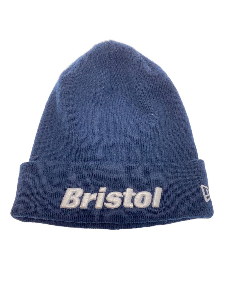 【中古】F.C.R.B.(F.C.Real Bristol)◆ニットキャップ/FREE/アクリル/NVY/メンズ/FC...