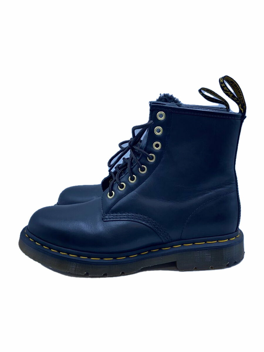 【中古】Dr.Martens◆レースアップブーツ/UK7/BLK/AW006【シューズ】