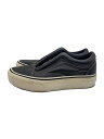 【中古】VANS◆ローカットスニーカー/23cm/BLK/レザー【シューズ】(4)