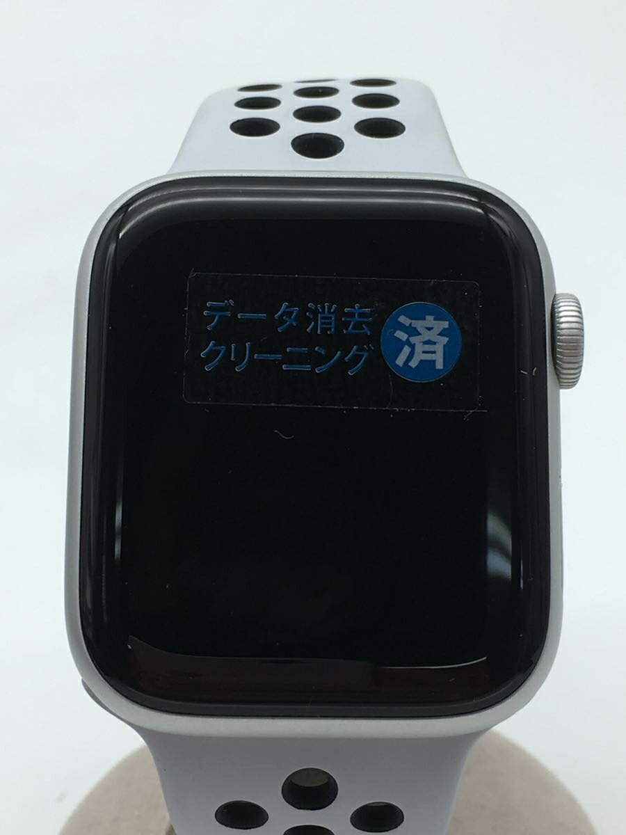 【中古】Apple◆Apple Watch Nike Series 5 GPSモデル 44mm/プラチナム/アップルウォッチ/ナイキ【服飾雑貨他】