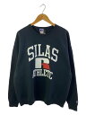 【中古】RUSSELL ATHLETIC◆スウェット/XL/コットン/BLK【メンズウェア】