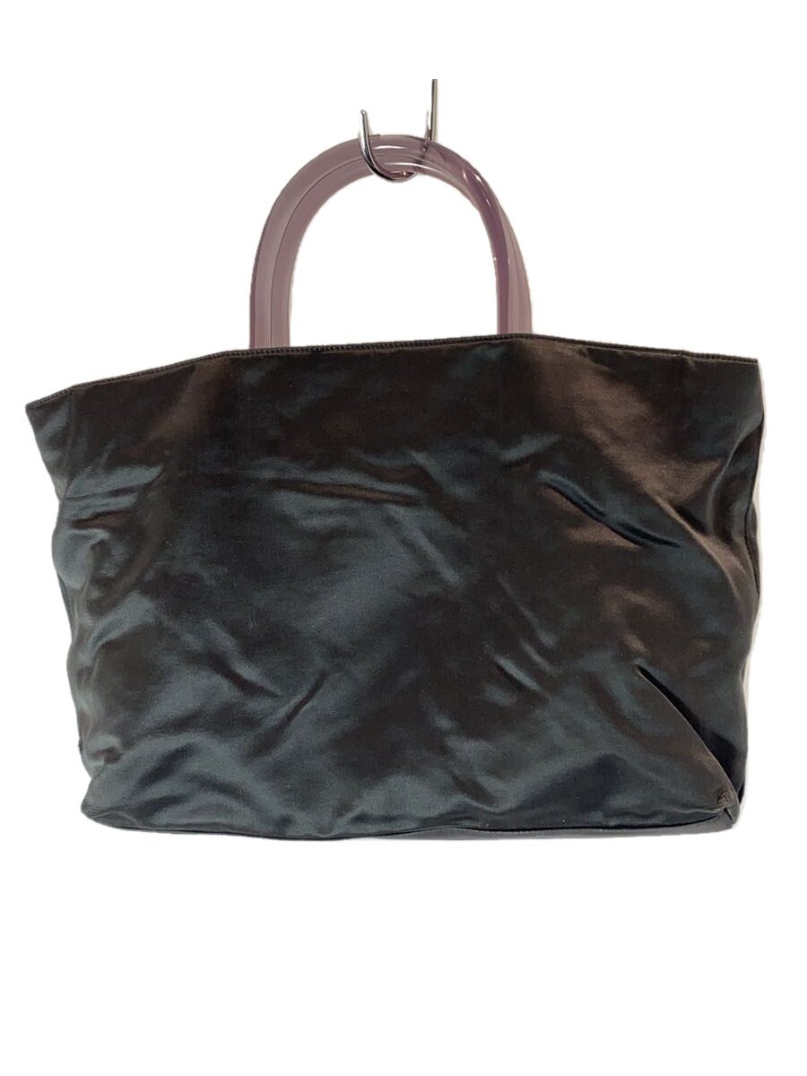【中古】PRADA◆トートバッグ/--/クリアハンドル/角スレあり【バッグ】