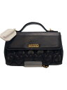 【中古】MOSCHINO◆ショルダーバッグ/レザー/BLK【バッグ】(4)