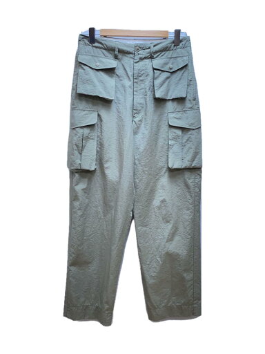 【中古】e.sen◆カーゴパンツ/1/ナイロン/KHK/無地【メンズウェア】 【中古】e.sen◆カーゴパンツ/1/ナイロン/KHK/無地【メンズウェア】
