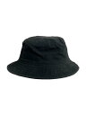 【中古】DIESEL◆C-FISHER-WASH/バケットハット/--/コットン/BLK/無地/メンズ/A12712【服飾雑貨他】