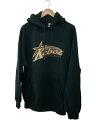 【中古】Keboz◆パーカー/L/コットン/GRN/プリント【メンズウェア】