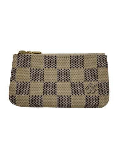 【中古】LOUIS VUITTON◆ポシェット・クレ_ダミエ・アズール_WHT/PVC/WHT/チェック/レディース【服飾雑貨他】 【中古】LOUIS VUITTON◆ポシェット・クレ_ダミエ・アズール_WHT/PVC/WHT/チェック/レディース【服飾雑貨他】