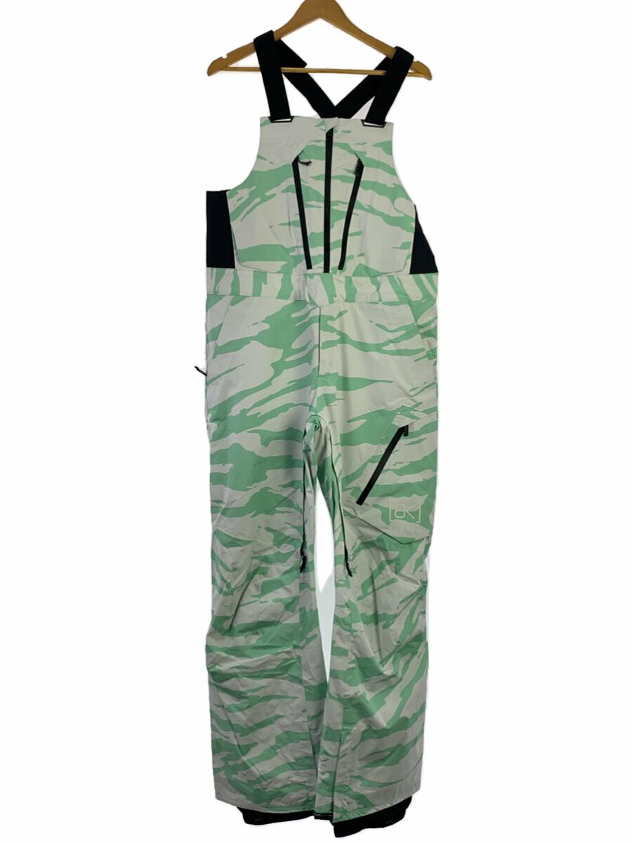 【中古】BURTON◆M AK GORE CYCLIC BIB/ウェアー/M/WHT【スポーツ】