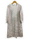 【中古】自由区◆洗えるオパールプリントワンピース/40/ポリエステル/GRY/JY4895-OPW7CS0004//【レディースウェア】(4)