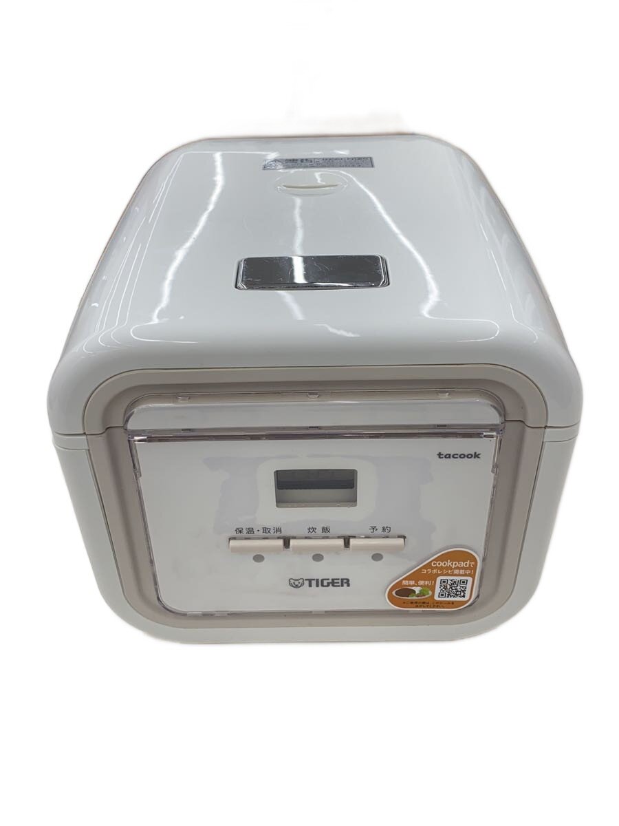 【北見市】タイガー TIGER　炊飯器　3合炊き　JAJ-A552 2018年製　ホワイト【新生活応援】 (E1487kxY) マイコン炊飯ジャー〈炊きたて〉JAJ-A552 | 製品情報 | タイガー魔法瓶