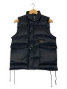 【中古】WTAPS◆11AW/M-69 NYLON VEST/ナイロンベスト/1/ナイロン/ブラック/112SPDT-JKM01【メンズウェア】