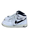 【中古】NIKE◆AIR FORCE 1 MID 07_エア フォース 1 MID 07/29cm/WHT【シューズ】(4)
