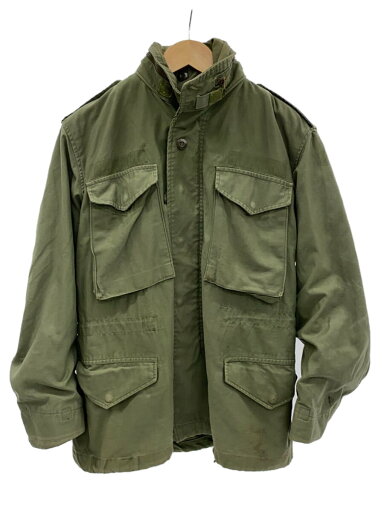 【中古】US.ARMY◆推定70s/M-65/フィールドジャケット/SERVALジップ/ミリタリージャケット/コットン/KHK【メンズウェア】 【中古】US.ARMY◆推定70s/M-65/フィールドジャケット/SERVALジップ/ミリタリージャケット/コットン/KHK【メンズウェア】