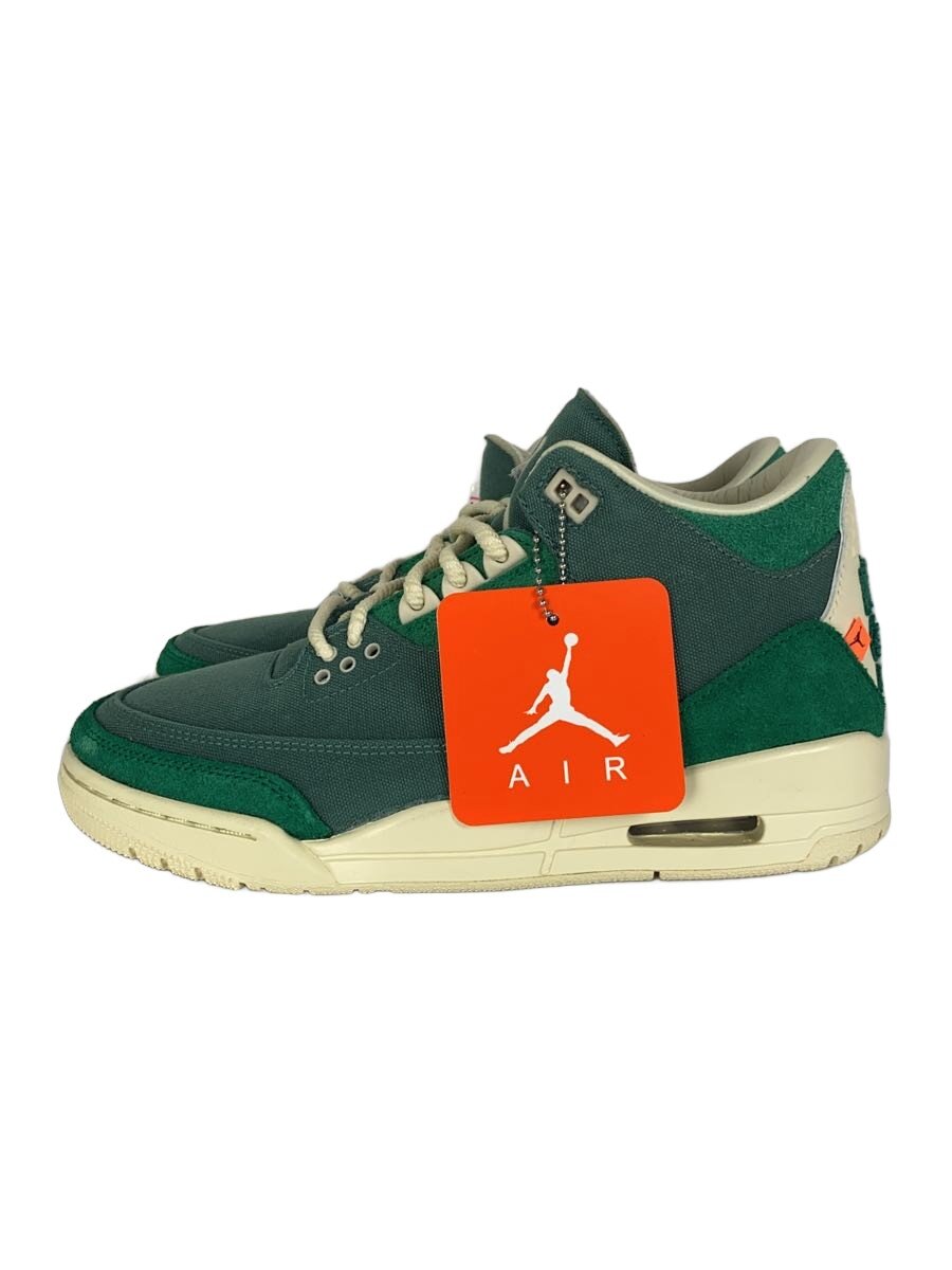 NIKE◆AJ 3 RETRO OG SP/24.5cm/グリーン/キャンバス/FZ7974-300//