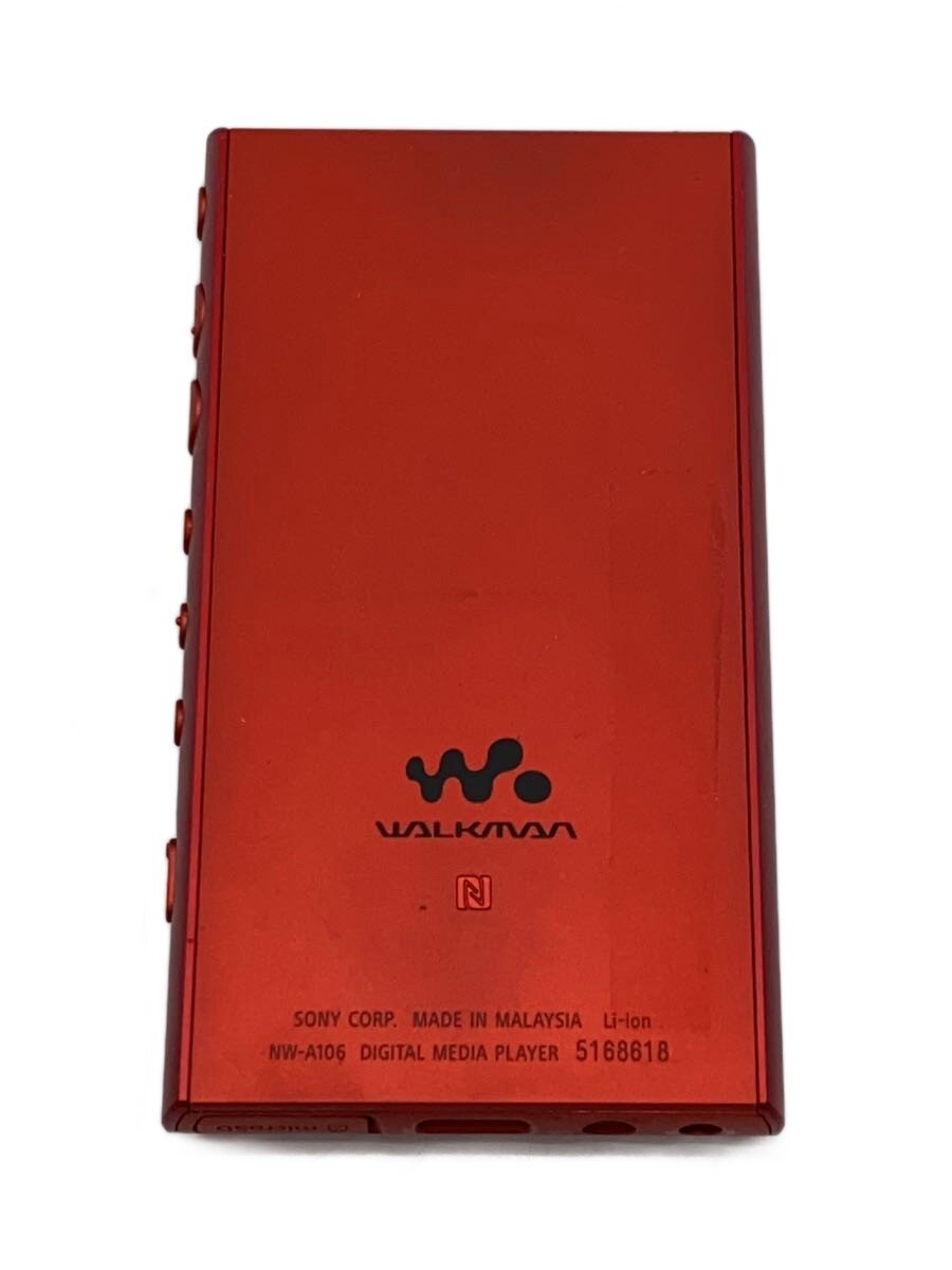 【中古】SONY◆ポータブルメモリープレーヤー NW-A106(R) [32GB レッド]//【家電・...