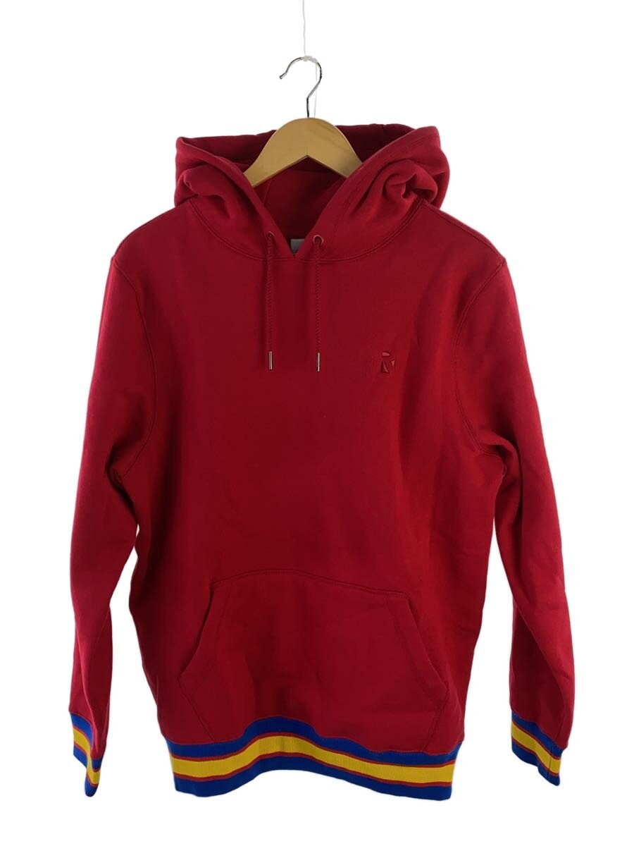 BORN X RAISED◆パーカー/M/コットン/RED