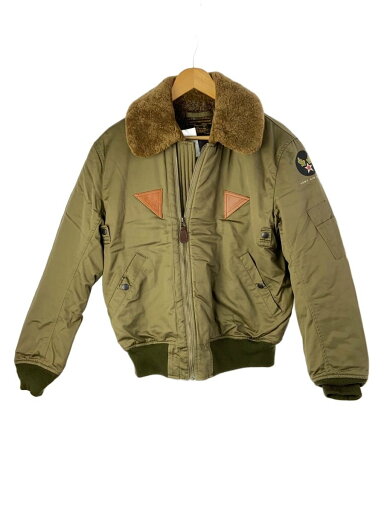 【中古】HOUSTON◆ミリタリージャケット/40/コットン/KHK/無地/B-15A【メンズウェア】 【中古】HOUSTON◆ミリタリージャケット/40/コットン/KHK/無地/B-15A【メンズウェア】