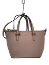 【中古】kate spade new york◆ショルダーバッグ/レザー/PNK/無地【バッグ】