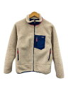 【中古】patagonia◆Classic Retro X Jacket/フリースジャケット/XXL/ポリエステル/BEG/65625FA20【レディースウェア】(4)