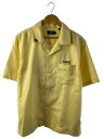 【中古】X-LARGE◆OPEN COLLAR CASINO SHIRT/XL/コットン/イエロー/101202014008//【メンズウェア】(4)