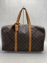 【中古】LOUIS VUITTON◆キーポル45_モノグラム・キャンバス_BRW/PVC/BRW/総柄【バッグ】
