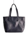 【中古】COACH◆トートバッグ/レザー/NVY/無地【バッグ】(4)