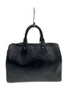 【中古】LOUIS VUITTON◆スピーディ30_エピ_BLK/レザー/BLK【バッグ】