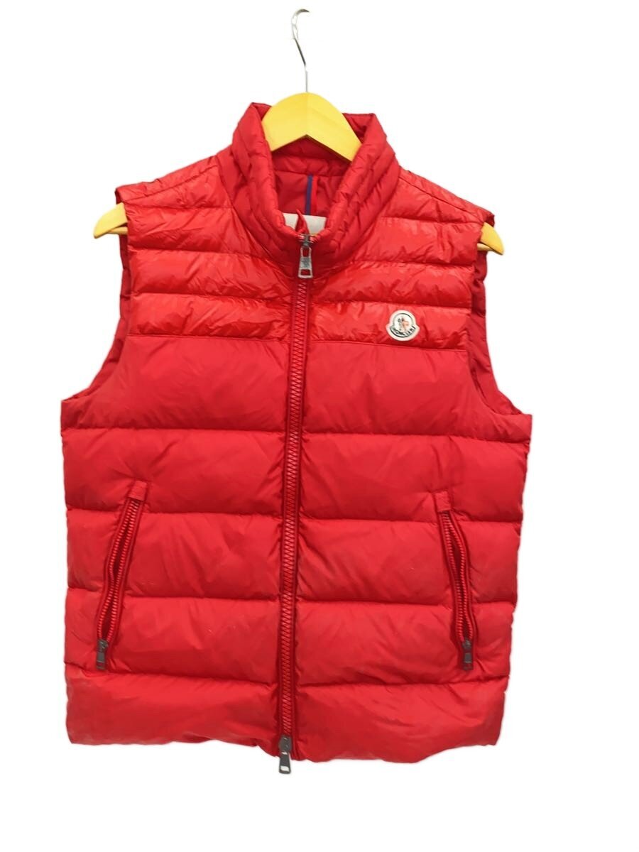 楽天市場】MONCLER ダウンベスト レッド（素材（生地・毛糸
