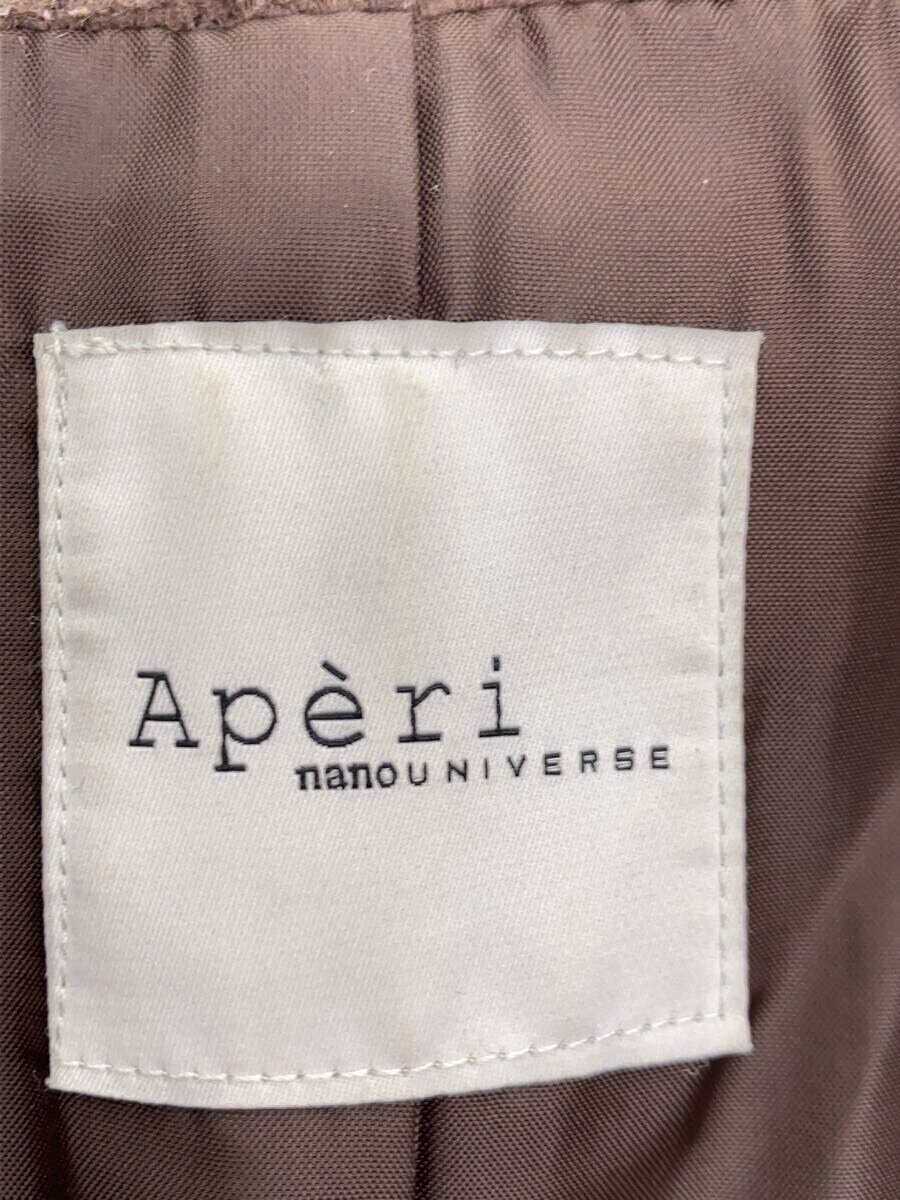 【中古】APERI BY NANO UNIVERSE◆コート/FREE/ウール/BRW/無地/669-1111002【レディースウェア】 jumblestore-37943152 2nd STREET 楽天市場店 サンプル画像3