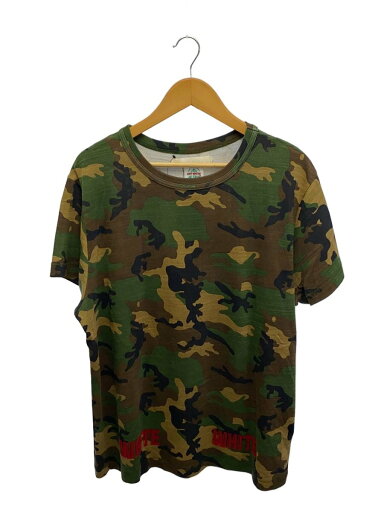 【中古】OFF-WHITE◆Camouflage Tee/Tシャツ/M/コットン/マルチカラー【メンズウェア】 【中古】OFF-WHITE◆Camouflage Tee/Tシャツ/M/コットン/マルチカラー【メンズウェア】
