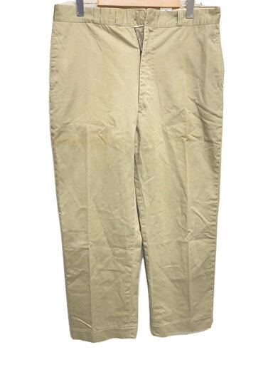 【中古】US.ARMY◆TALONジップ/60s頃/汚れ/ボトム/--/コットン/CRM/無地【メンズウェア】 【中古】US.ARMY◆TALONジップ/60s頃/汚れ/ボトム/--/コットン/CRM/無地【メンズウェア】