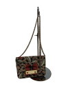 【中古】FURLA◆ショルダーバッグ/レザー/PNK【バッグ】