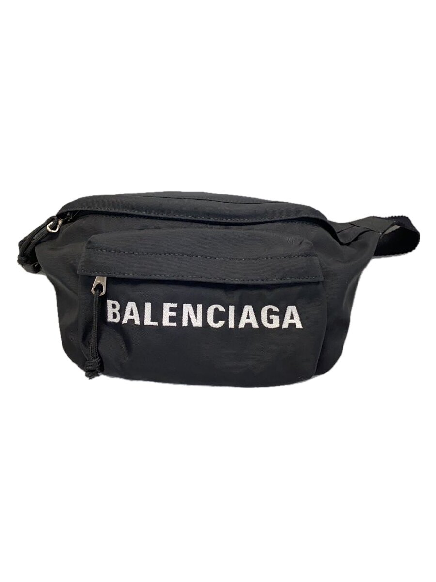 【中古】BALENCIAGA◆ウエストバッグ/--/BLK/533009・1070・V・002123/ブラック/黒【バッグ】