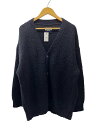 【中古】MAISON SPECIAL◆カーディガン(厚手)/M/ナイロン/BLK/11222361347【メンズウェア】