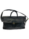 【中古】COACH◆レザーボストンバッグ/ブラック/黒/使用感有/0522【バッグ】