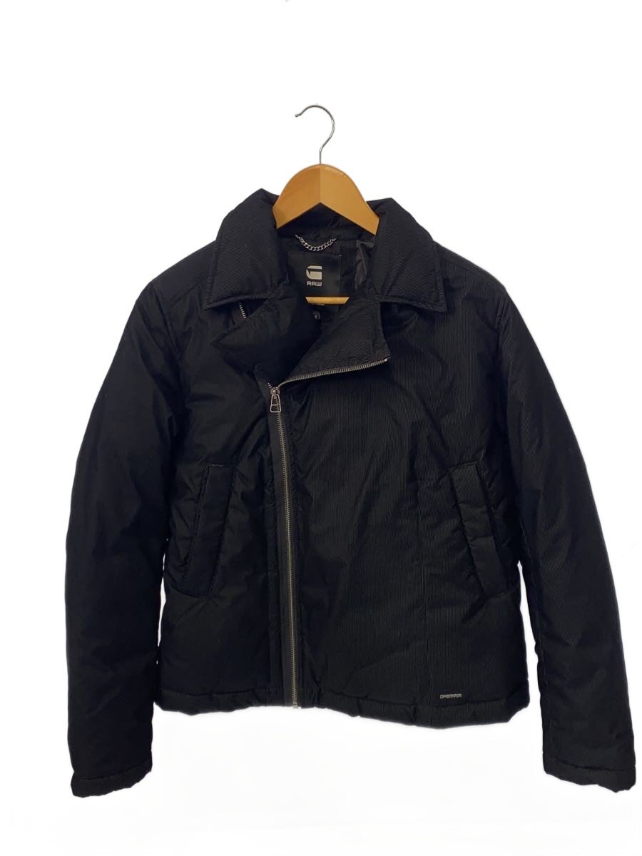 G-STAR RAW◆Perfecto Puffer/パファーライダースジャケット/S/BLK/D25279-C441-G903