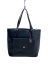 【中古】MICHAEL KORS◆JET SET ITEM LG PKT MF TOTE/トートバッグ/レザー/ブラック/【バッグ】