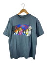 【中古】TULTEX◆90s/KORN/giant/Tシャツ/L/コットン/グレー/プリント【メンズウェア】(4)