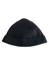 【中古】snow peak◆ニットキャップ/--/ポリエステル/BLK/メンズ/ac-23su005【服飾雑貨他】